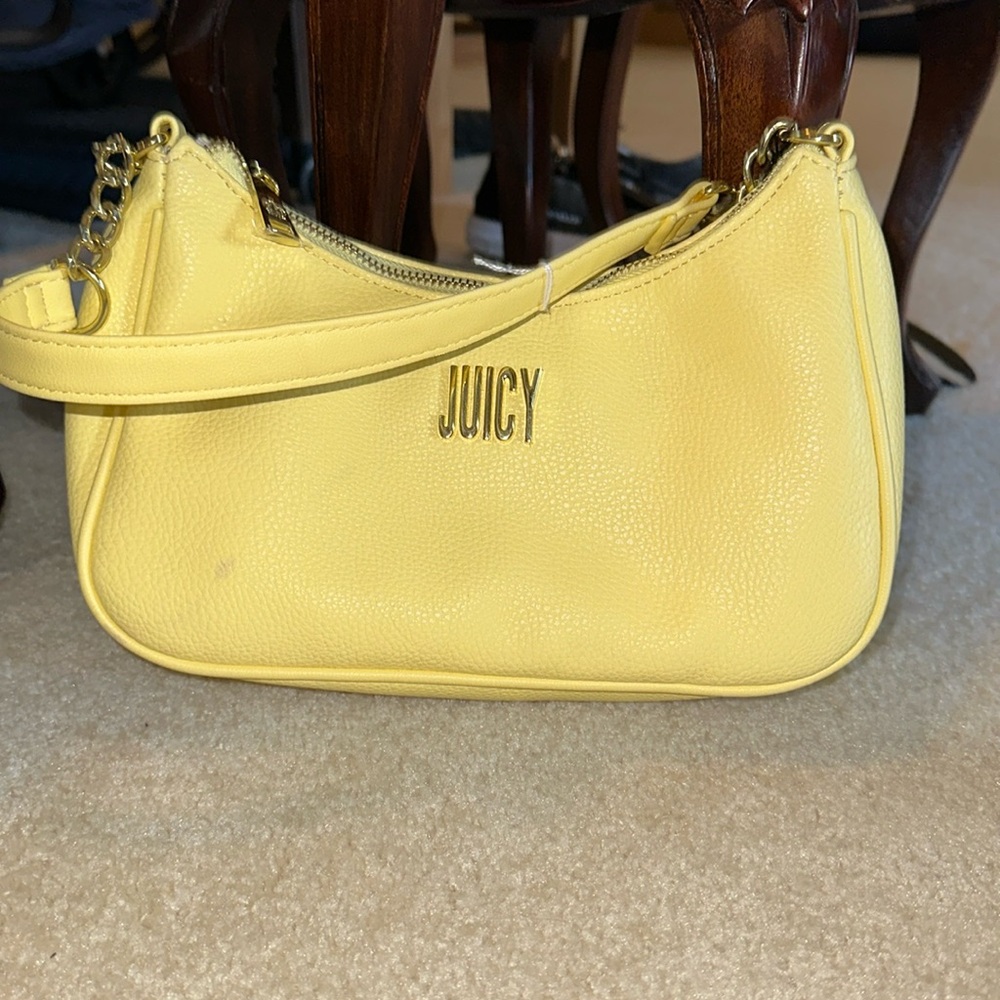 Yellow juicy couture purse